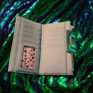 Betsey Johnson holographic wallet